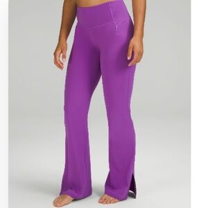 Lululemon groove split hem flare *nulu